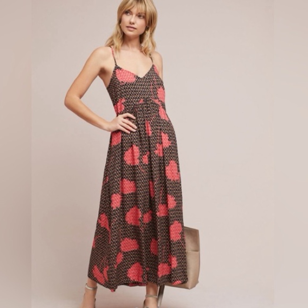Anthropologie | the Odells Keegan maxi floral dress size XS